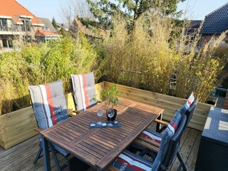 Dachterrasse mit Grill
