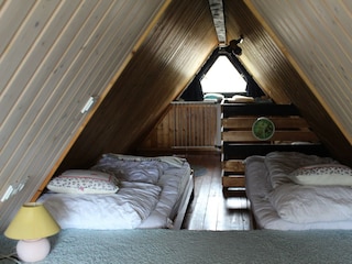 Blick aus der Spielecke