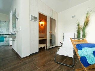 Sauna und Ruhebereich