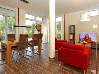 Wohnzimmer und Essbereich