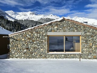 Die Ostfassade des Gebäudes