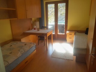 Mittelzimmer, 2 Einzelbetten