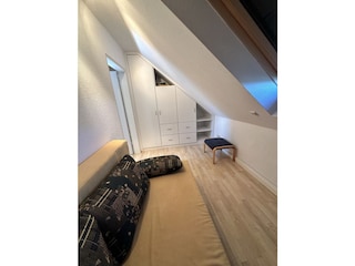 separates Schlafzimmer