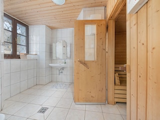 Sauna Dusche