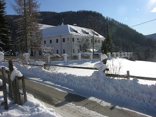 Schloss im Winter