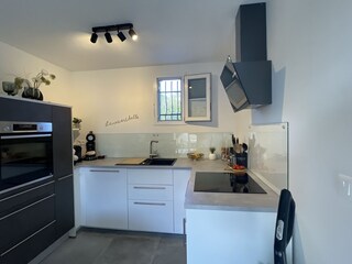 Küche  Maison Lagune bleu