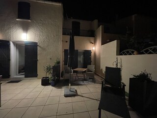 Terrasse Abendstimmung