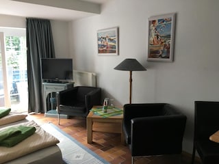 Wohnzimmer mit TV