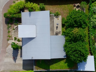 Haus aus der Vogelperspektive