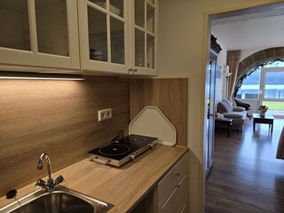 Blick aus der Küche