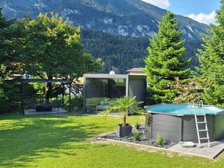 Ferienwohnung Pirhofer_Kramsach_Alpbachtal_Garten_