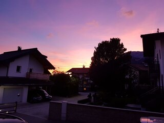 Ferienwohnung Pirhofer_ Alpachtal_Sonnenuntergang