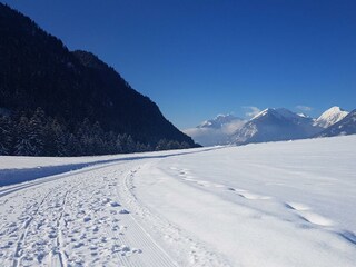 Gespurte-Wege-mit-Blick-aufs-Rofangebirge