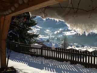 Moaeben Alpbach. Dorfblick