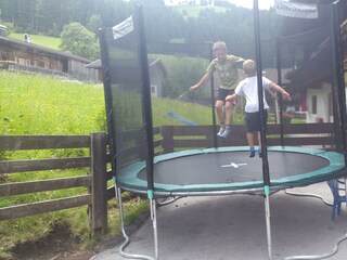 Trampolin Hüpfen