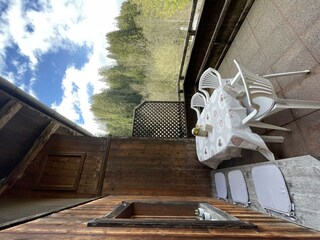 Alpapart Schneider_Alpachtal_Terrasse