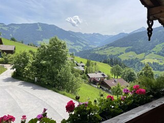 Aussergraben_Alpbach_Blick vom Balkon