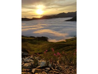 Ferienwohnung Pirhofer_ Alpachtal_Sonnenaufgang