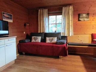 Hüttenappartement Obstgarten_Alpbachtal_Wohnraum