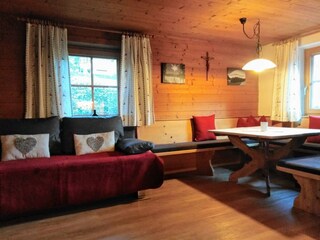 Hüttenappartement Obstgarten_Alpbachtal_Wohnraum2