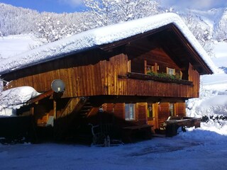 Hütte Winter