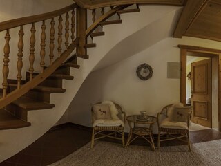 Moaeben Alpbach. Panorama Garderobe