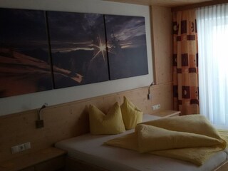 Moaeben Alpbach. Panorama Schlafzimmer