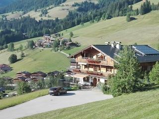 Pension Schiessling im Sommer