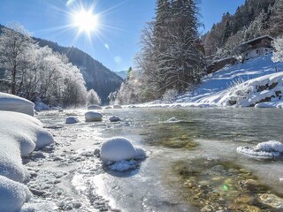Brandenberger Ache im Winterkleid