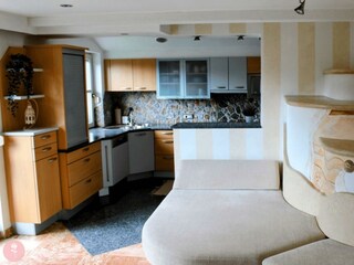 Ferienwohnung-Rosa-Muenster-Alpbachtal-Wohn-Küche-
