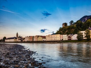 zeitglueck, Rattenberg, Stadtansicht, Inn, Häuserf