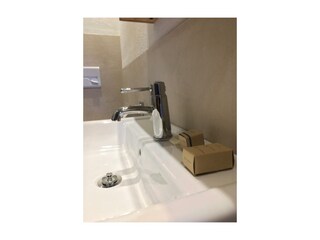 Waschbecken im Badezimmer
