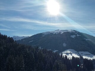 Ausblick auf die Skipiste