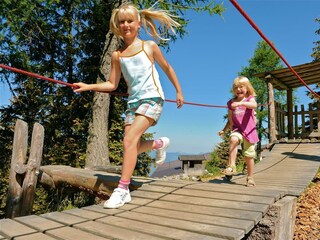 Juppi Zauberwald Hängebrücke