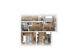 Grundriss Apartment Wiedersbergerhorn