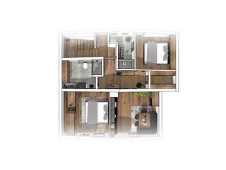 Grundriss Apartment Schatzberg