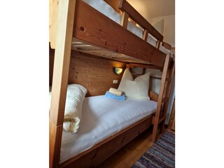 Haus Frei-Nagele_Alpbachtal_Zimmer mit Hochbett
