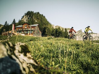 Münster, Bayreuther Hütte, Rofan, Sommer, Mountain