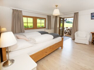 Apartment Wohn-Schlafraum