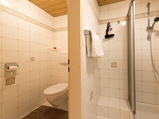 Apartment deluxe Dusche und WC separat