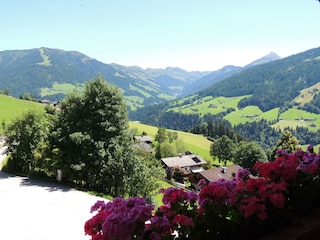 Aussergraben_Alpbach_Ausblick ins Dorf