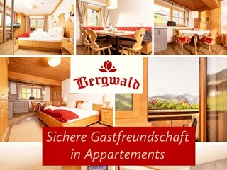 sichere Gastfreundschaft in den Bergwald Apparts