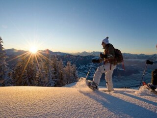 Alpbach, Schneeschuhwandern, Sonnenaufgang, - Alpb