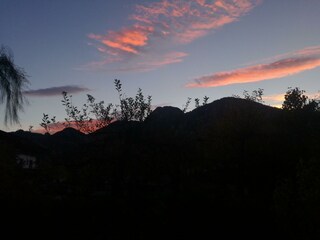 Aussicht vom Balkon