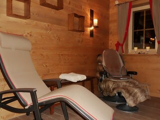 Sauna BadStube Bergwald Alpbach