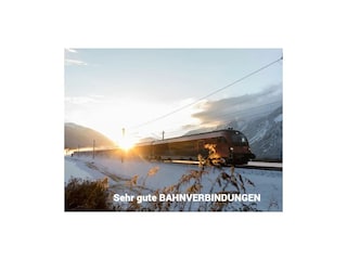 Sehr gute BAHNVERBINDUNGEN