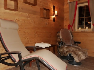 Sauna BadStube Bergwald Alpbach