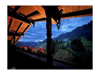 Ausblick vom Dachgeschoss