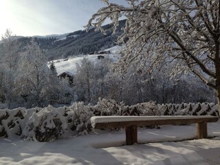 Im "Wintergarten" vor App. Konny