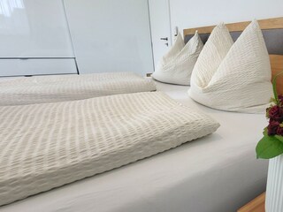 Gemütliches Bett